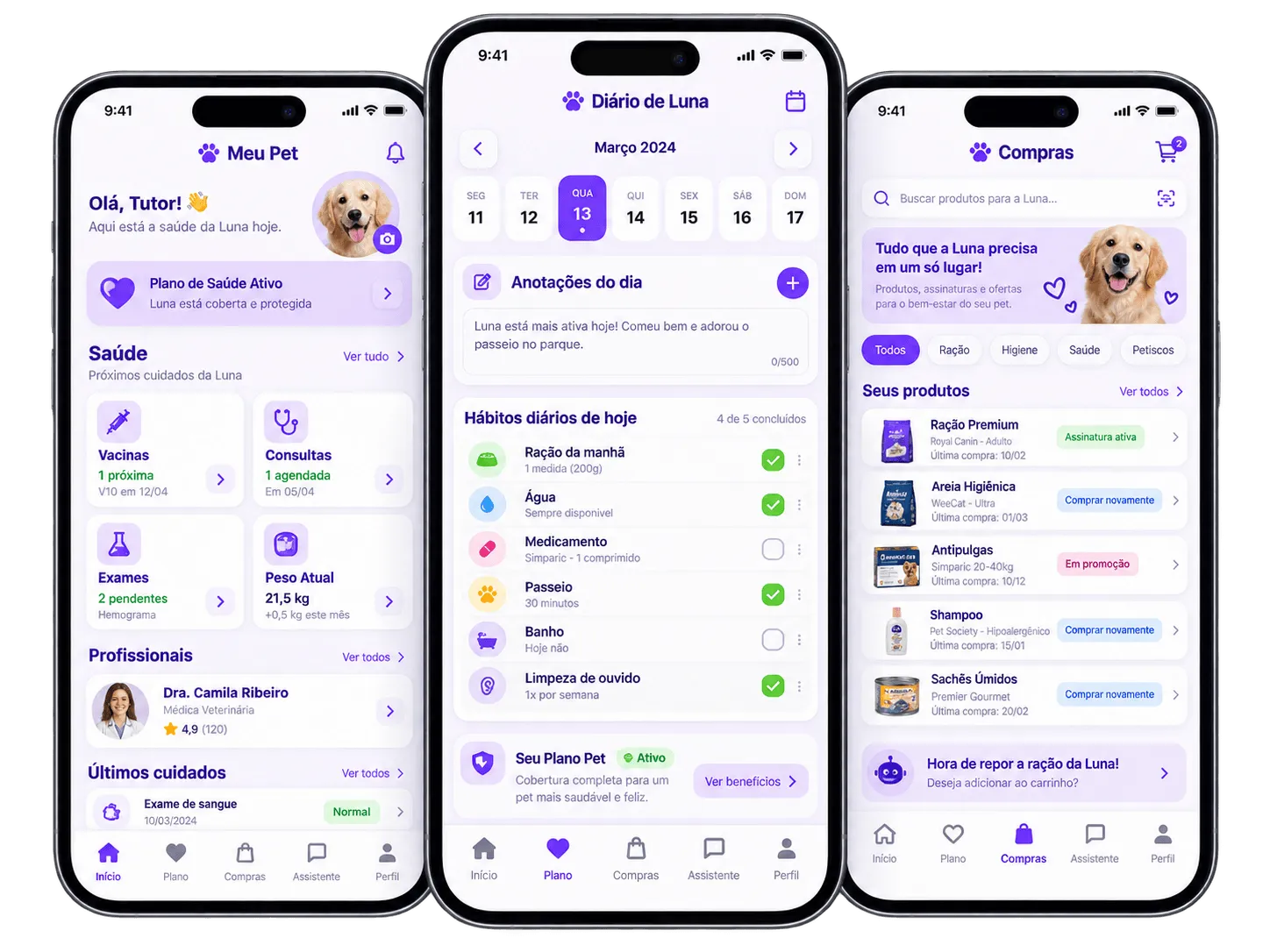 Pet Health and Wellness App