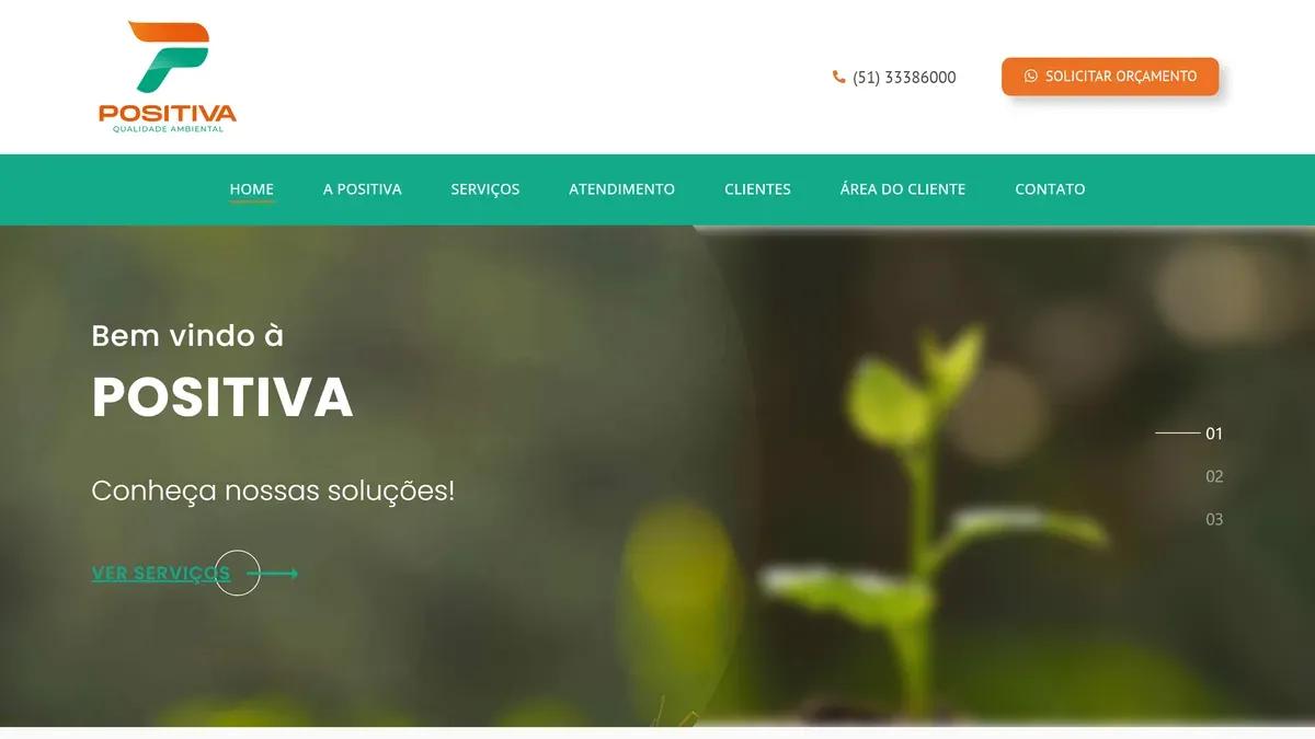 Website developed by Now: Positiva RS — Sanitation & Environmental Control