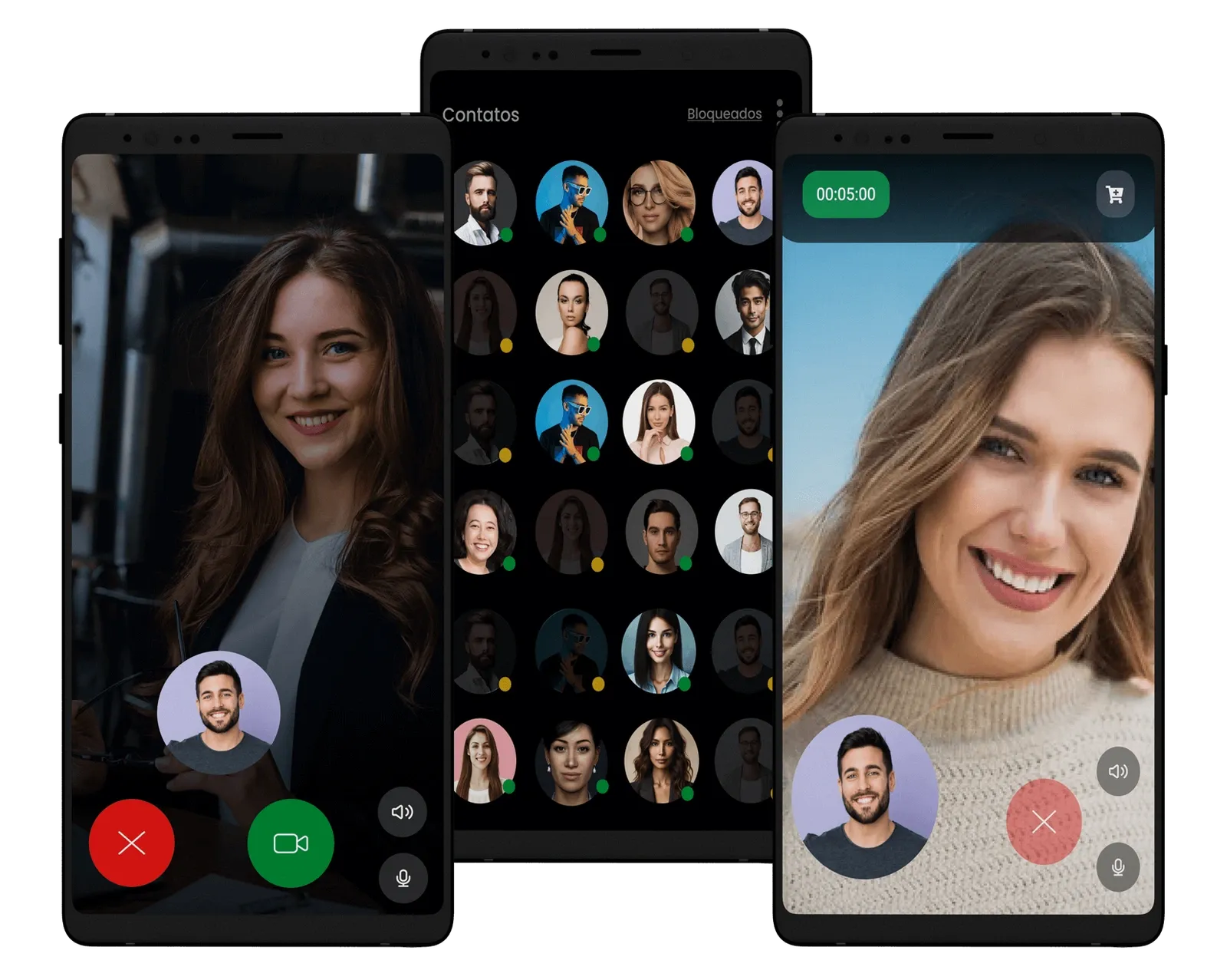 Custom video communication app