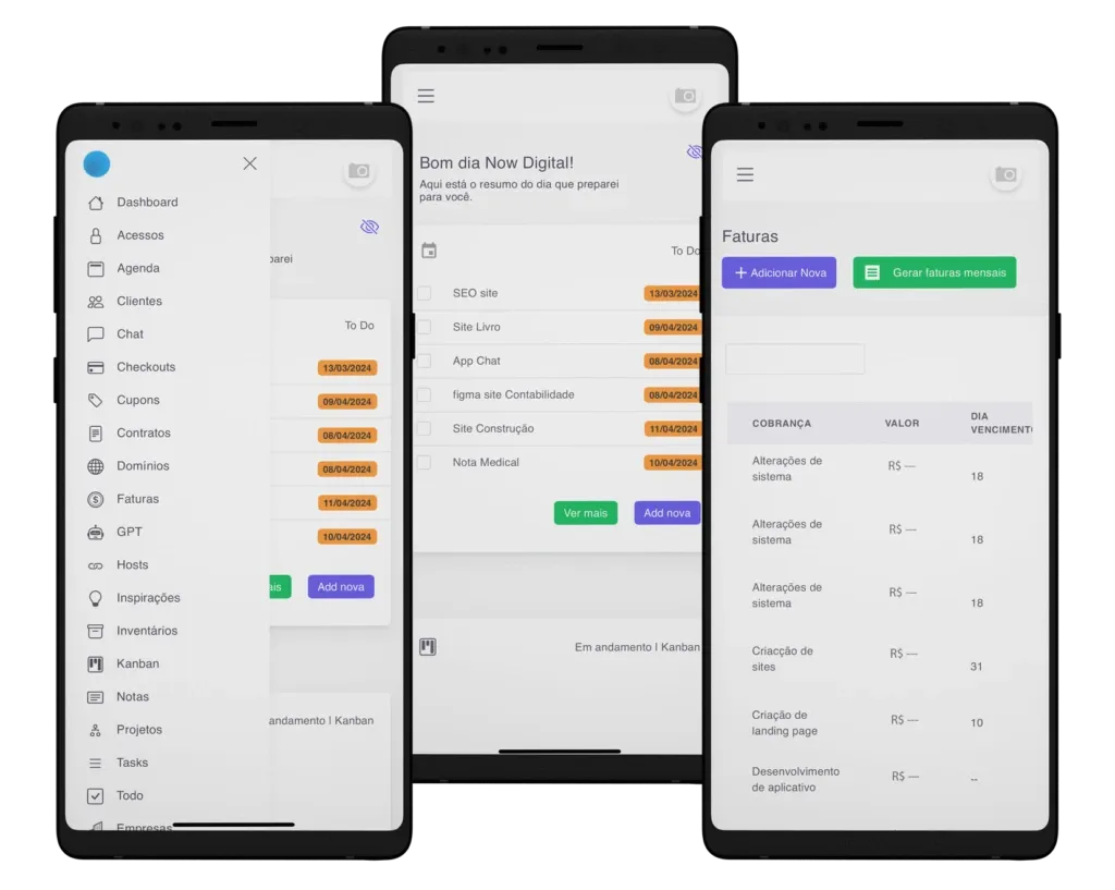Project Management & CRM Apps